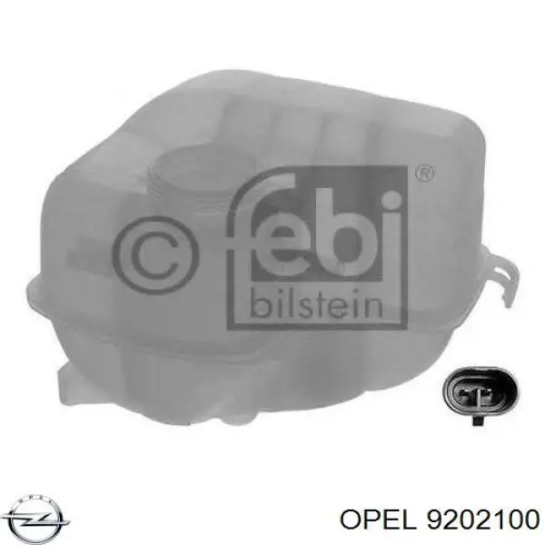 Tanque de expansão do sistema de esfriamento Opel 9202100 preço, a partir de 37,24 USD