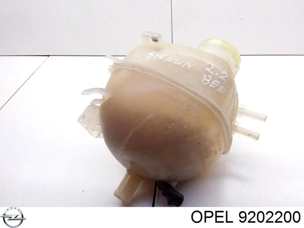 9202200 Opel Tanque de expansão do sistema de esfriamento