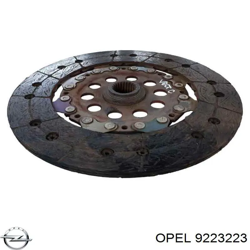 Disco de embraiagem Opel 9223223 preço, a partir de 108,96 USD