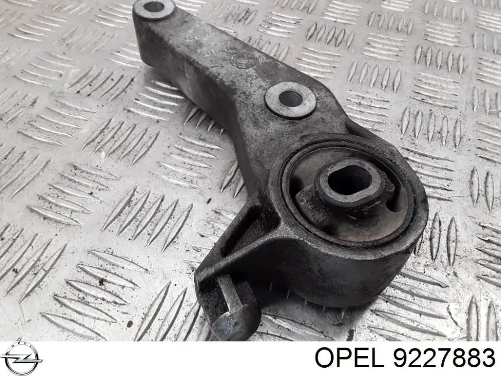 9227883 Opel Consola de coxim (apoio) traseira de motor