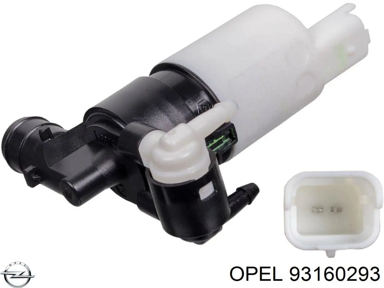 Compre 93160293 Opel Bomba de motor de fluido para lavador de vidro dianteiro