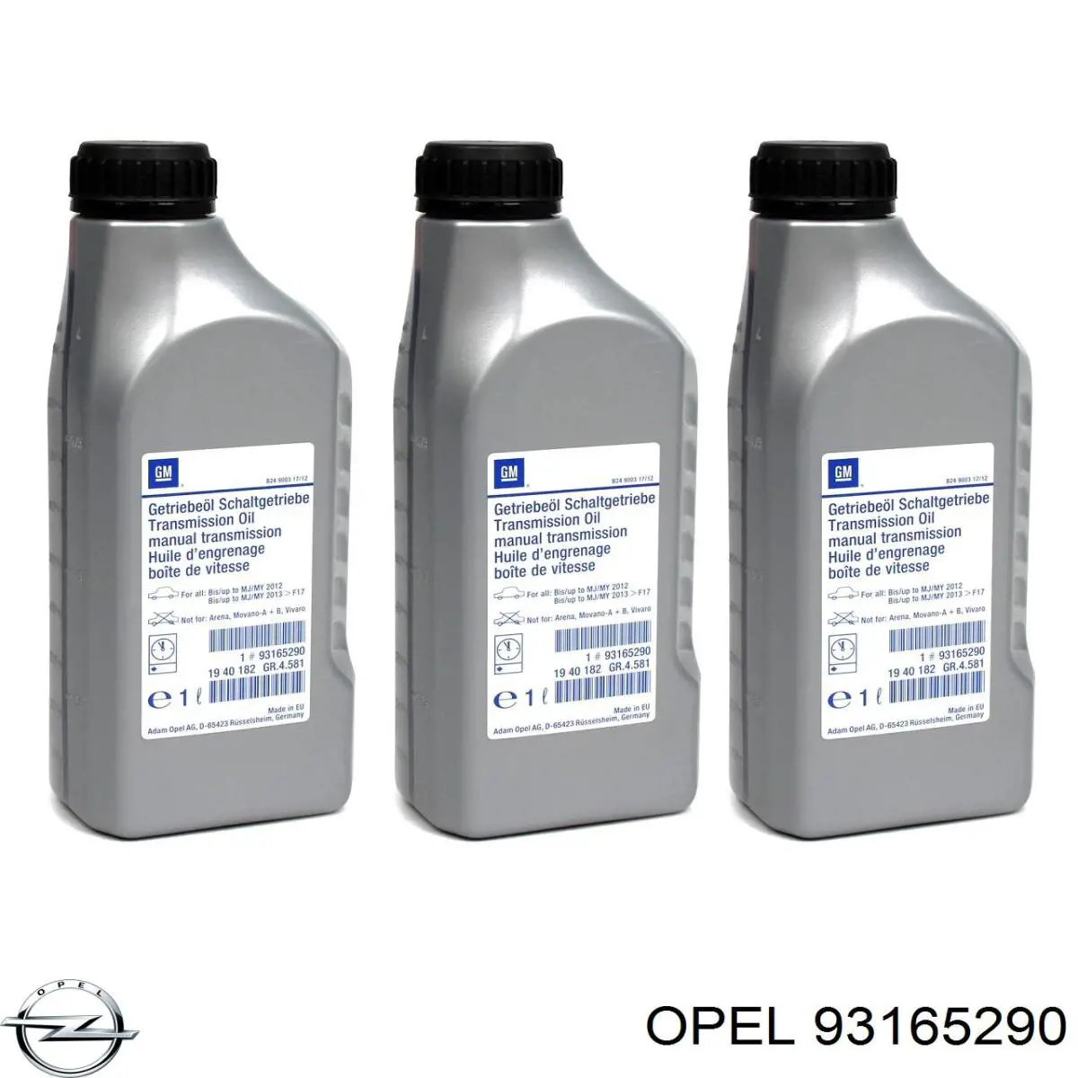 Compre 93165290 Opel Óleo de transmissão