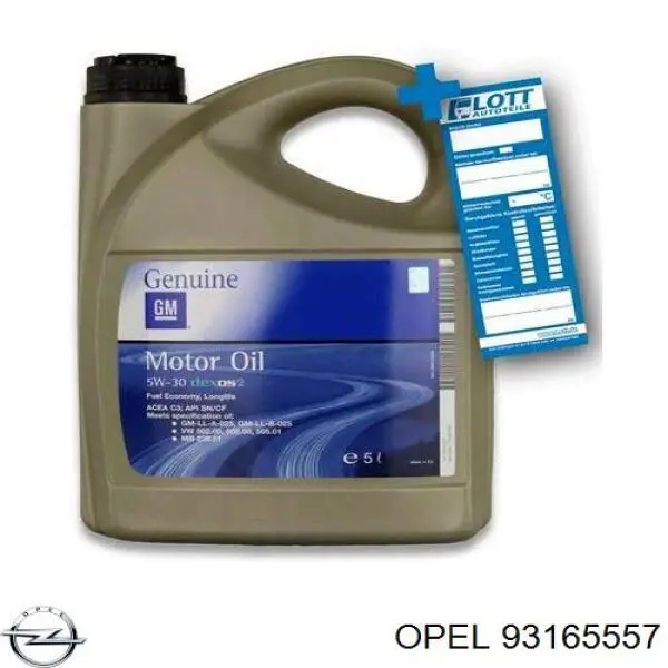 93165557 Opel Óleo para motor