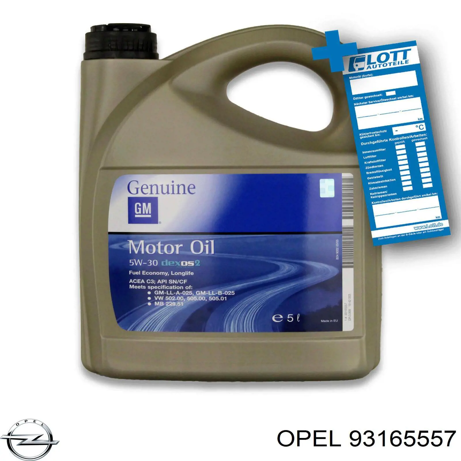 Compre 93165557 Opel Óleo para motor