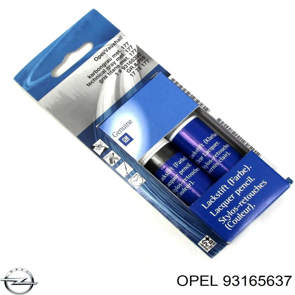 Pintura para os discos Peugeot/Citroen 93165637 preço, a partir de 15,35 USD