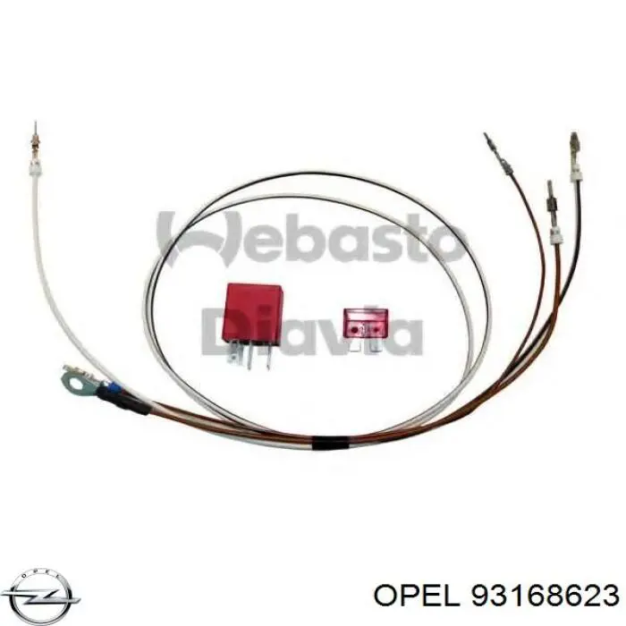 Compre 93168623 Opel Compressor de aparelho de ar condicionado