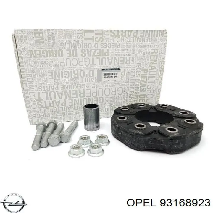 Acoplamento elástico dianteiro do veio de transmissão Opel 93168923 preço, a partir de 64,82 USD