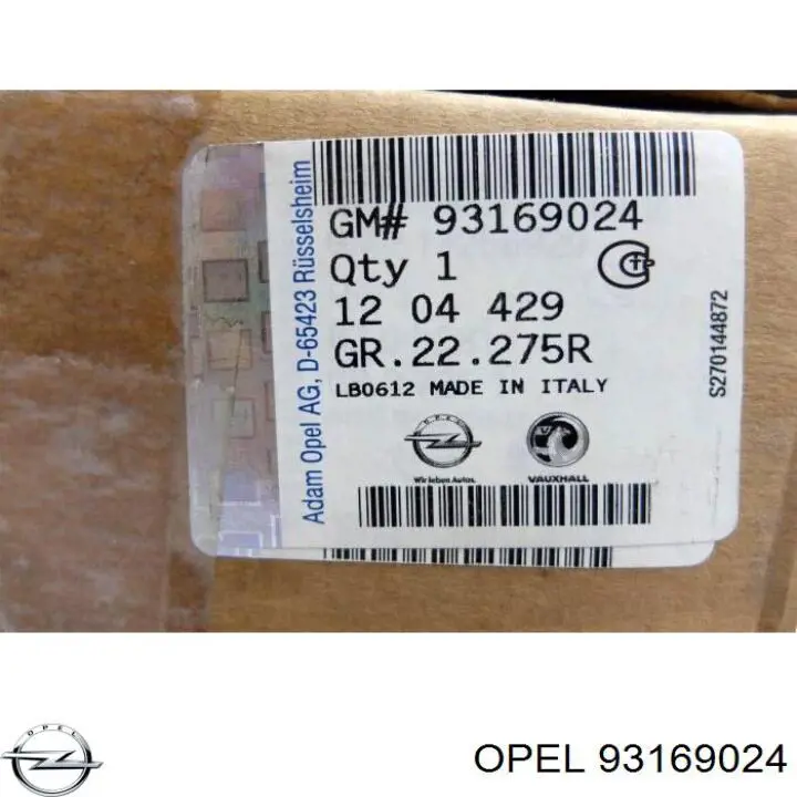 Gerador Opel 93169024 preço, a partir de 83,43 USD