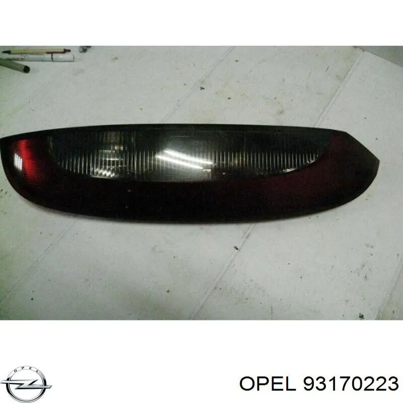 93170223 Opel Lanterna traseira direita