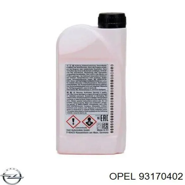 Fluido de esfriamento 93170402 Opel