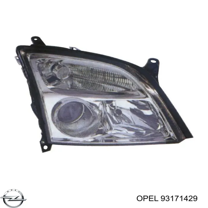 93171429 Opel Luz direita