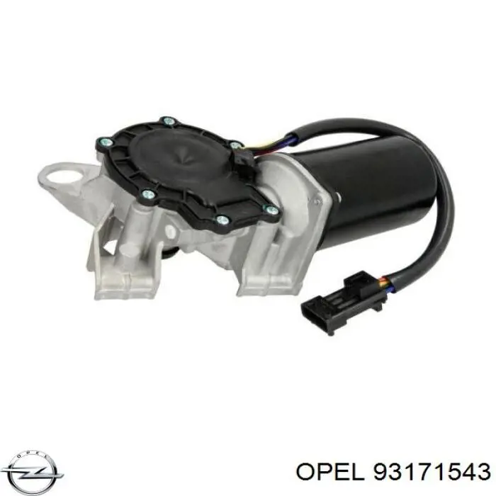 93171543 Opel Motor de limpador pára-brisas do pára-brisas