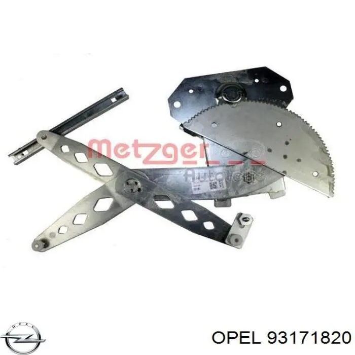 Compre Mecanismo de acionamento de vidro da porta dianteira esquerda Opel Vectra 
