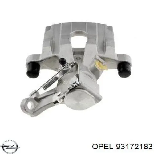 93172183 Opel Suporte do freio traseiro direito