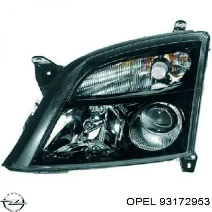 Luz esquerda Opel 93172953 preço, a partir de 143,32 USD