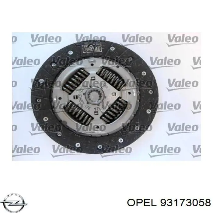 93173058 Opel Volante de motor