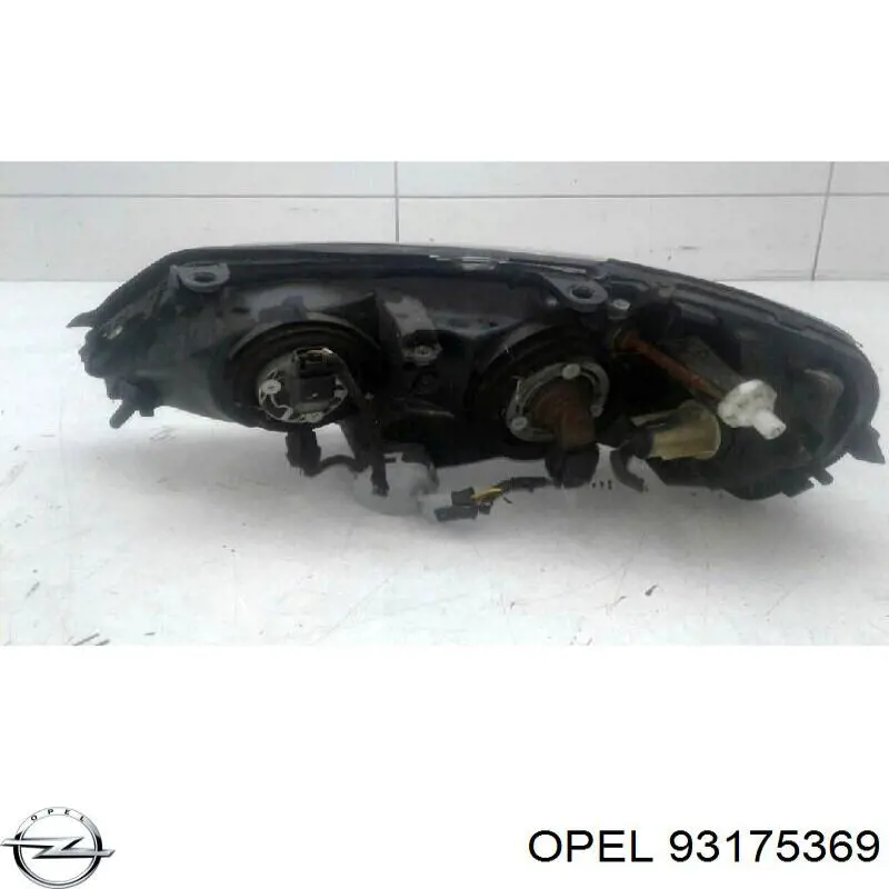 Luz direita Opel 93175369 preço, a partir de 61,40 USD