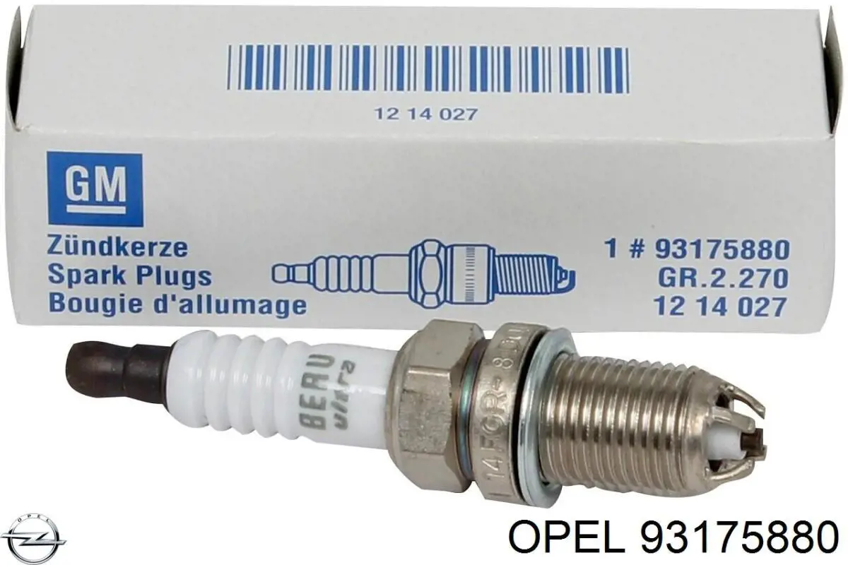 93175880 Opel Vela de ignição