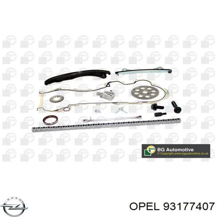 Compre 93177407 Opel Cadeia do mecanismo de distribuição de gás