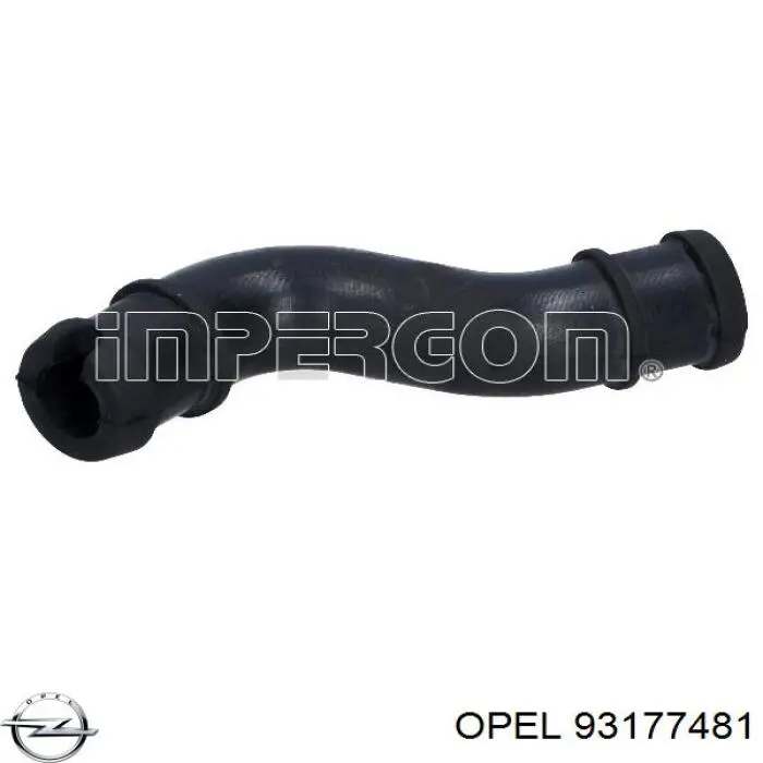 Cano derivado de ventilação de cárter (de separador de óleo) Opel 93177481 preço, a partir de 3,57 USD