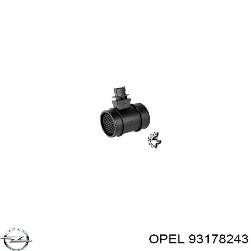 Sensor de fluxo (consumo) de ar, medidor de consumo M.A.F. - (Mass Airflow) Opel 93178243 preço, a partir de 45,22 USD