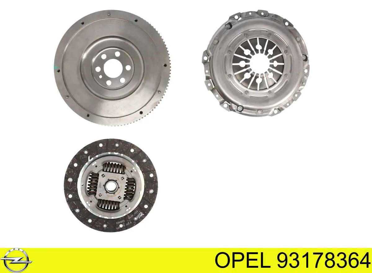 93178364 Opel Volante de motor