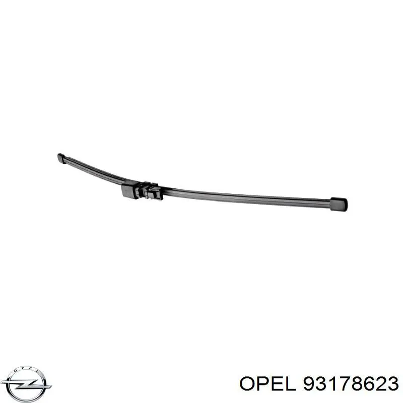 Limpa-pára-brisas do pára-brisas, kit de 2 un. Opel 6272275 preço, a partir de 23,53 USD