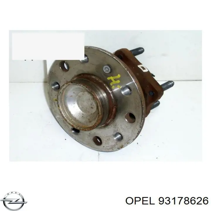 Compre 93178626 Opel Cubo traseiro