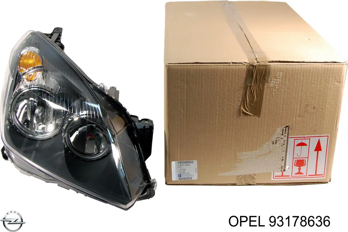 Luz direita Opel 93178636 preço, a partir de 73,21 USD