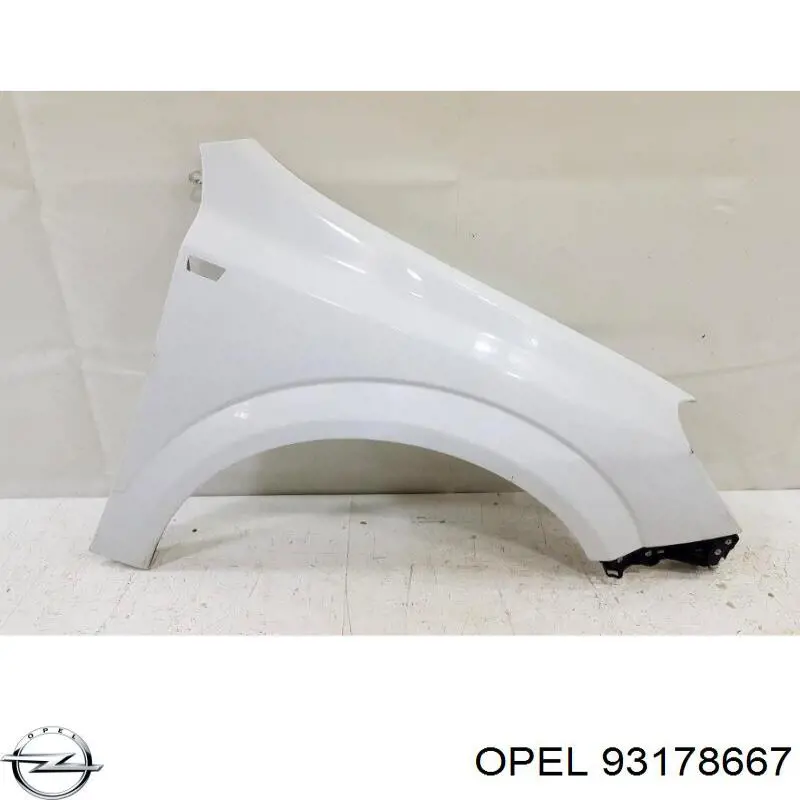 93178667 Opel Pára-lama dianteiro direito
