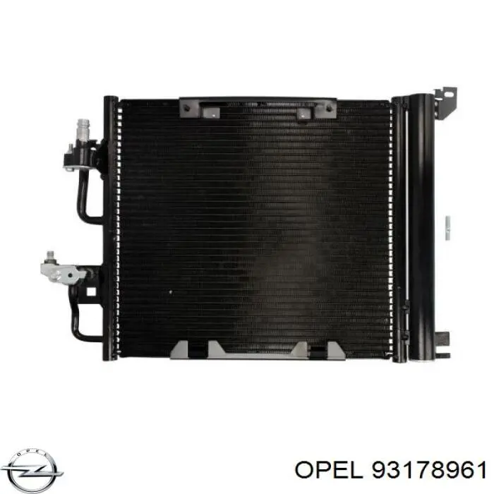 Radiador de aparelho de ar condicionado Opel 93178961 preço, a partir de 99,23 USD