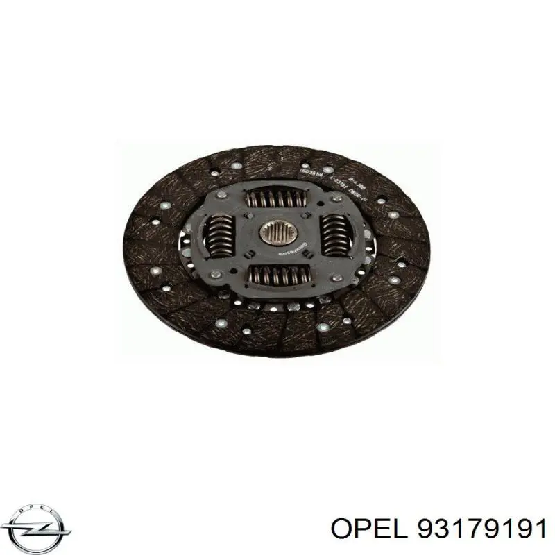 Disco de embraiagem Opel 93179191 preço, a partir de 149,69 USD