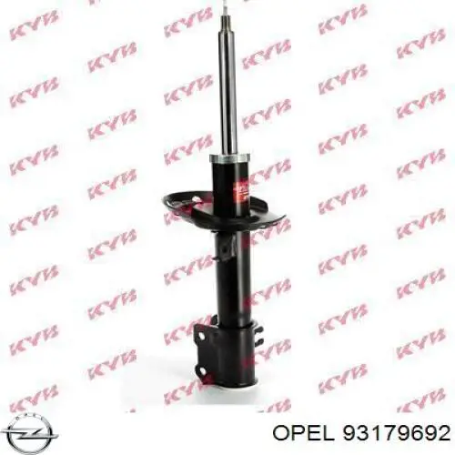 Amortecedor dianteiro esquerdo Opel 93179692 preço, a partir de 43,11 USD