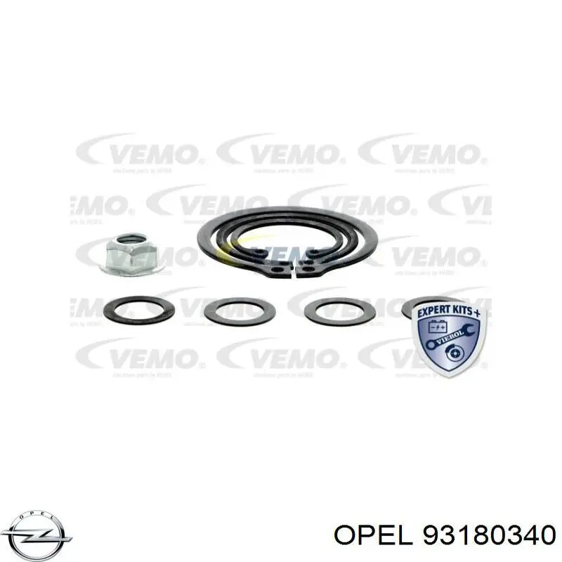 Polia do compressor de aparelho de ar condicionado 93180340 General Motors