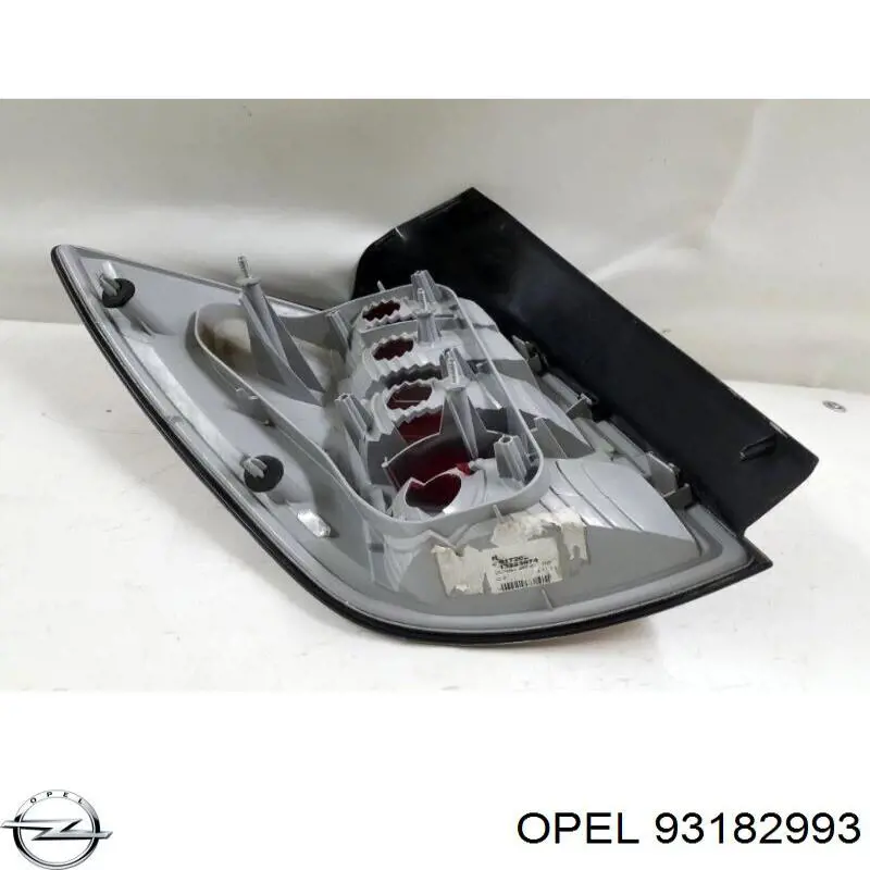 Compre 93182993 Opel Lanterna traseira direita