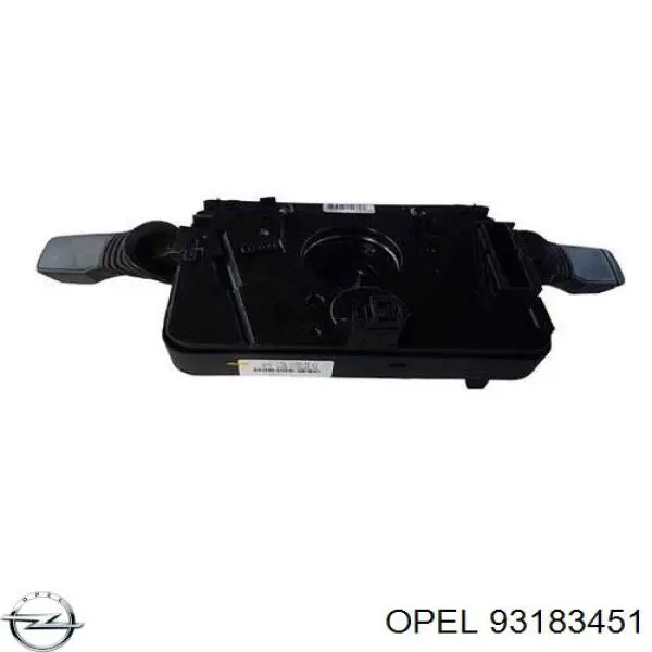 93183451 Opel Comutador instalado na coluna da direção, parte central