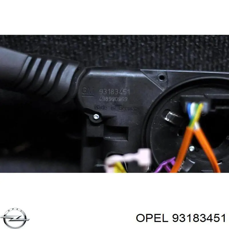 Comutador instalado na coluna da direção, parte central Opel 93183451 preço, a partir de 260,94 USD