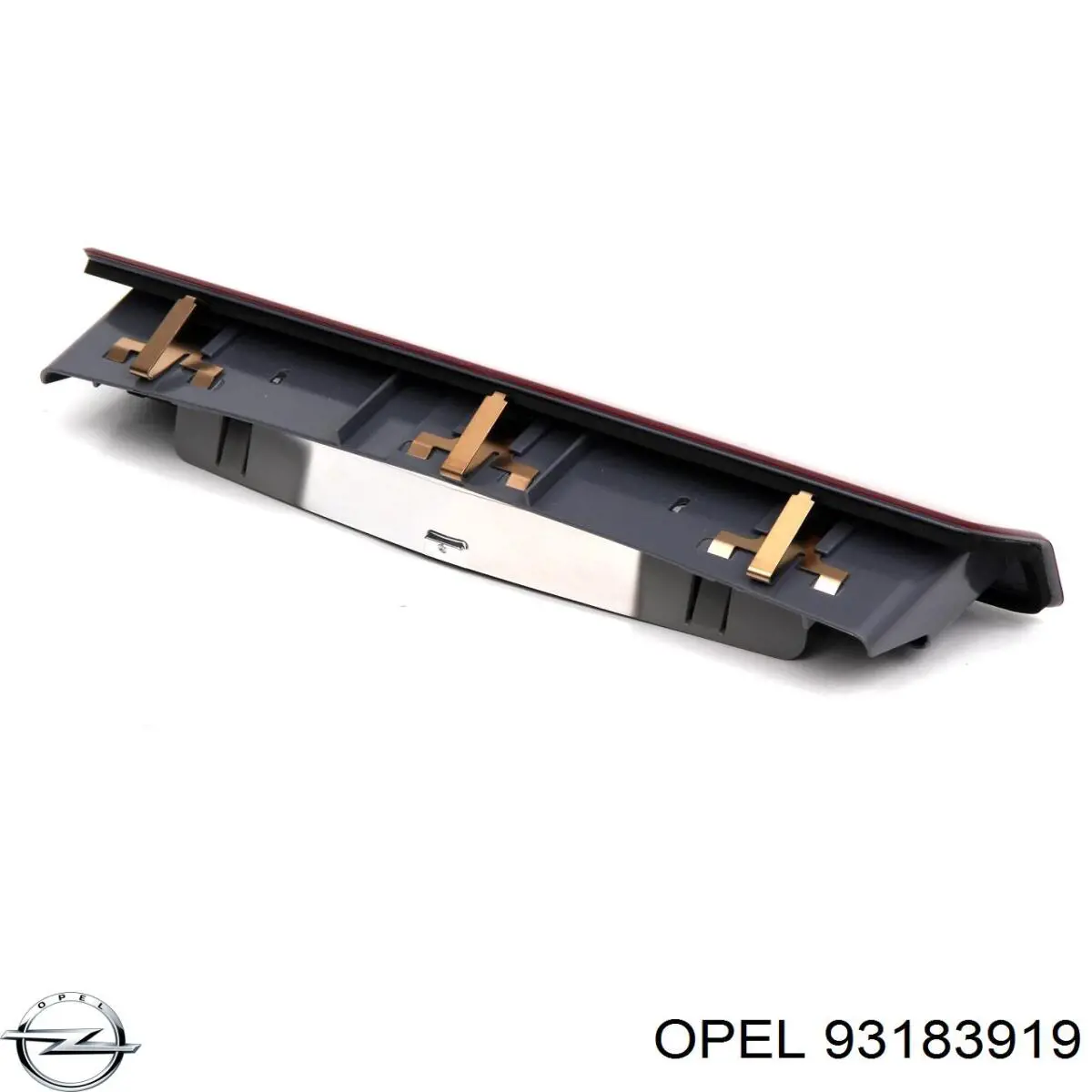 93186913 Opel Sinal de parada traseiro adicional