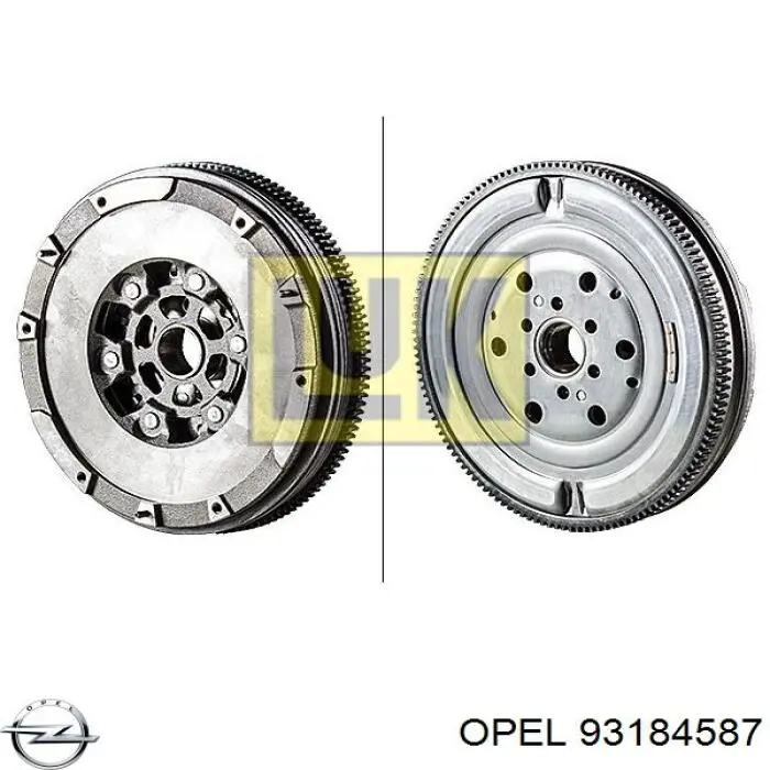93184587 Opel Volante de motor