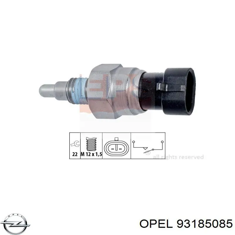 93185085 General Motors Cabo de mudança (de seleção de velocidade)