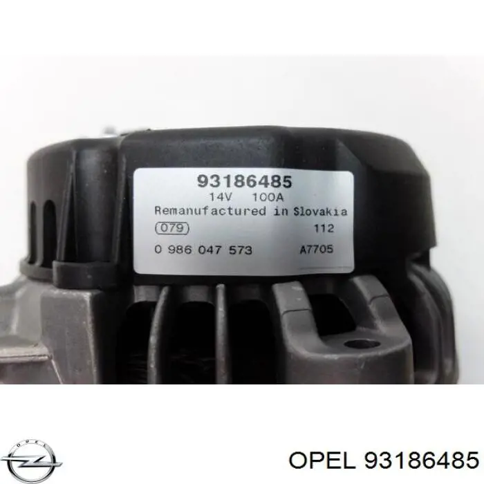 Gerador Opel 93186485 preço, a partir de 122,49 USD