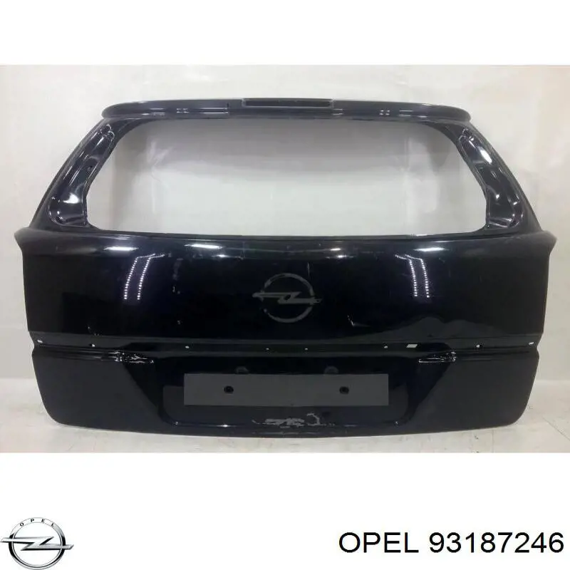 93187246 Opel Porta traseira (3ª/5ª porta-malas (tampa de alcapão)