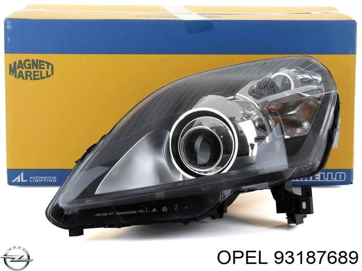 93187689 Opel Luz direita
