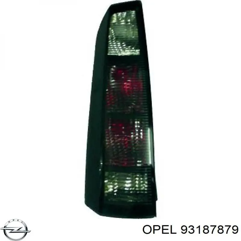 Compre 93187879 Opel Lanterna traseira esquerda