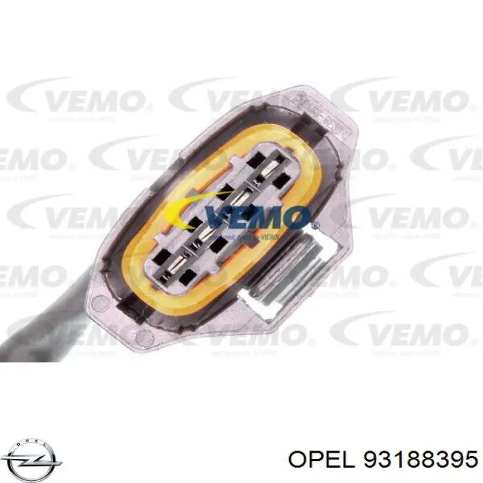 Sonda lambda, sensor de oxigênio Opel Combo B 