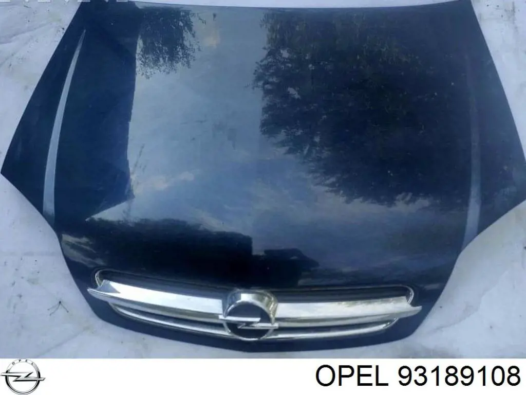 93189108 Opel Capota