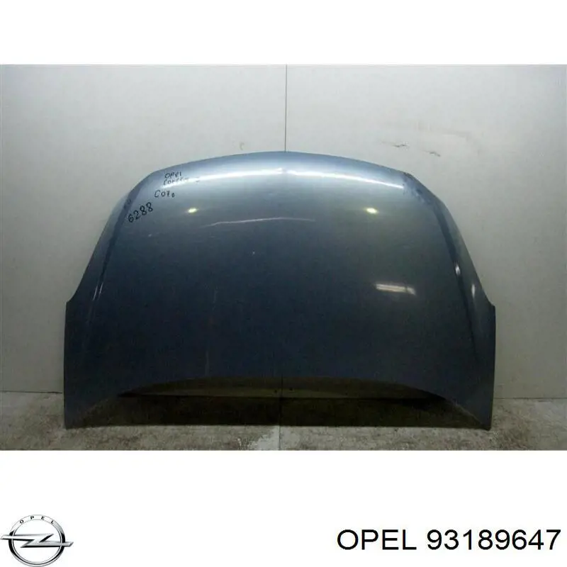 Compre 93189647 Opel Capota