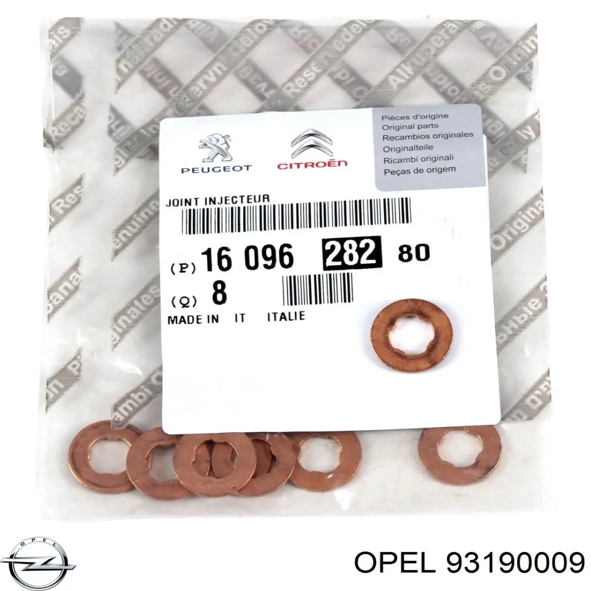 Anel (arruela) do injetor de ajuste 3RG 84228 preço, a partir de 2,70 USD