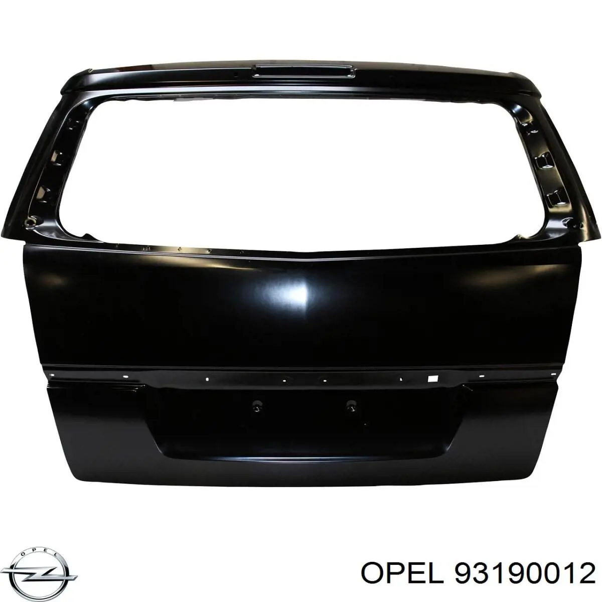 93190012 Opel Porta traseira (3ª/5ª porta-malas (tampa de alcapão)