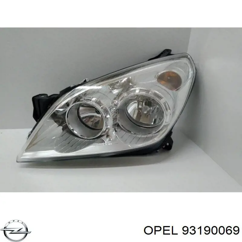 93190069 Opel Luz esquerda